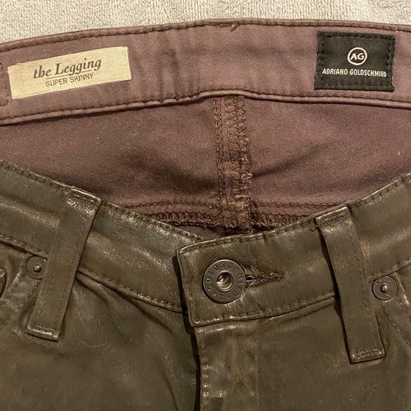 AG The Legging Super Skinny Coated Jeans - Picture 3 of 3